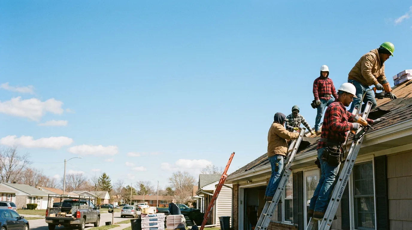 Roofing in Virden, IL near me
